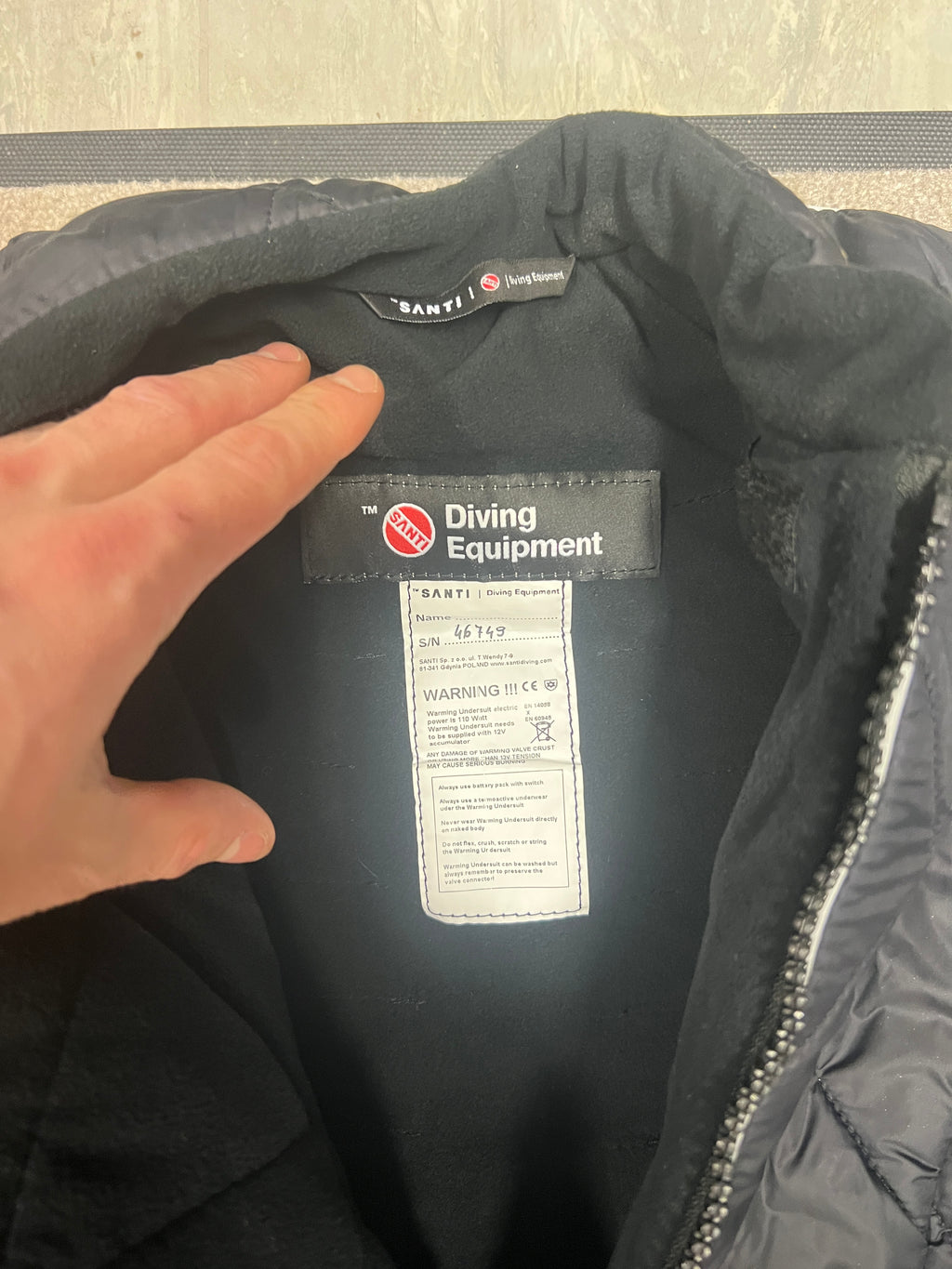 SANTI BZ400 Heated Ladies MTM (Close to ladies Size S)