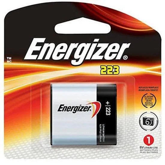 Energizer 223 6V Lithium Battery - CCR LAB