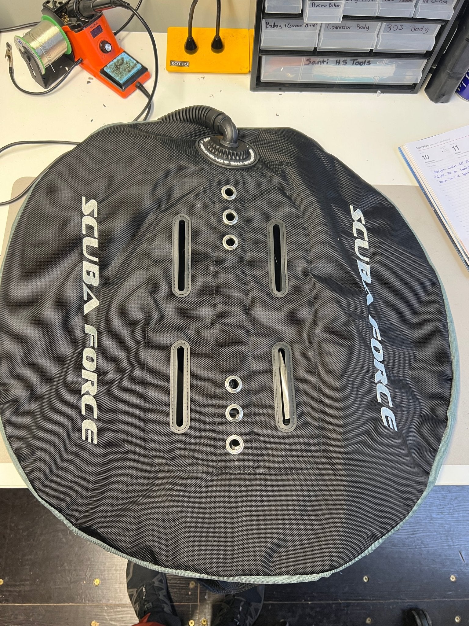 Scubaforce Black Devil 45 Wing System - CCR LAB